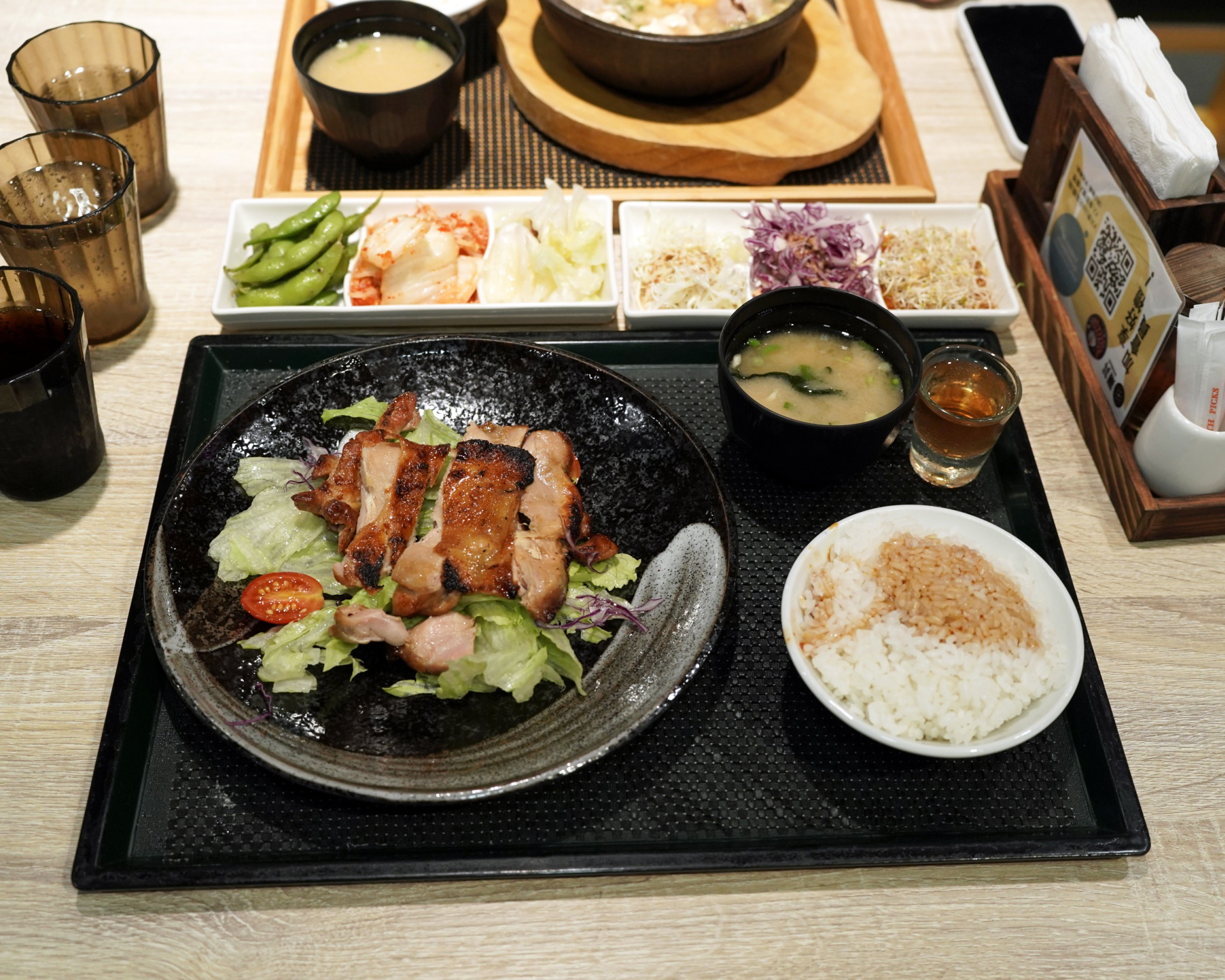 和風照燒雞腿定食