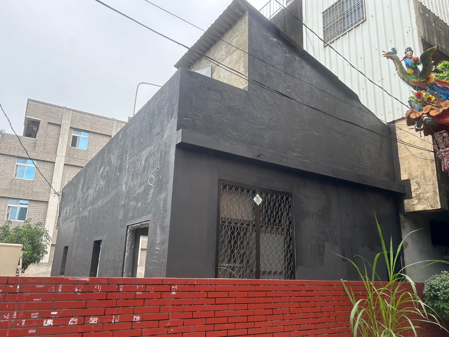 防水層完成