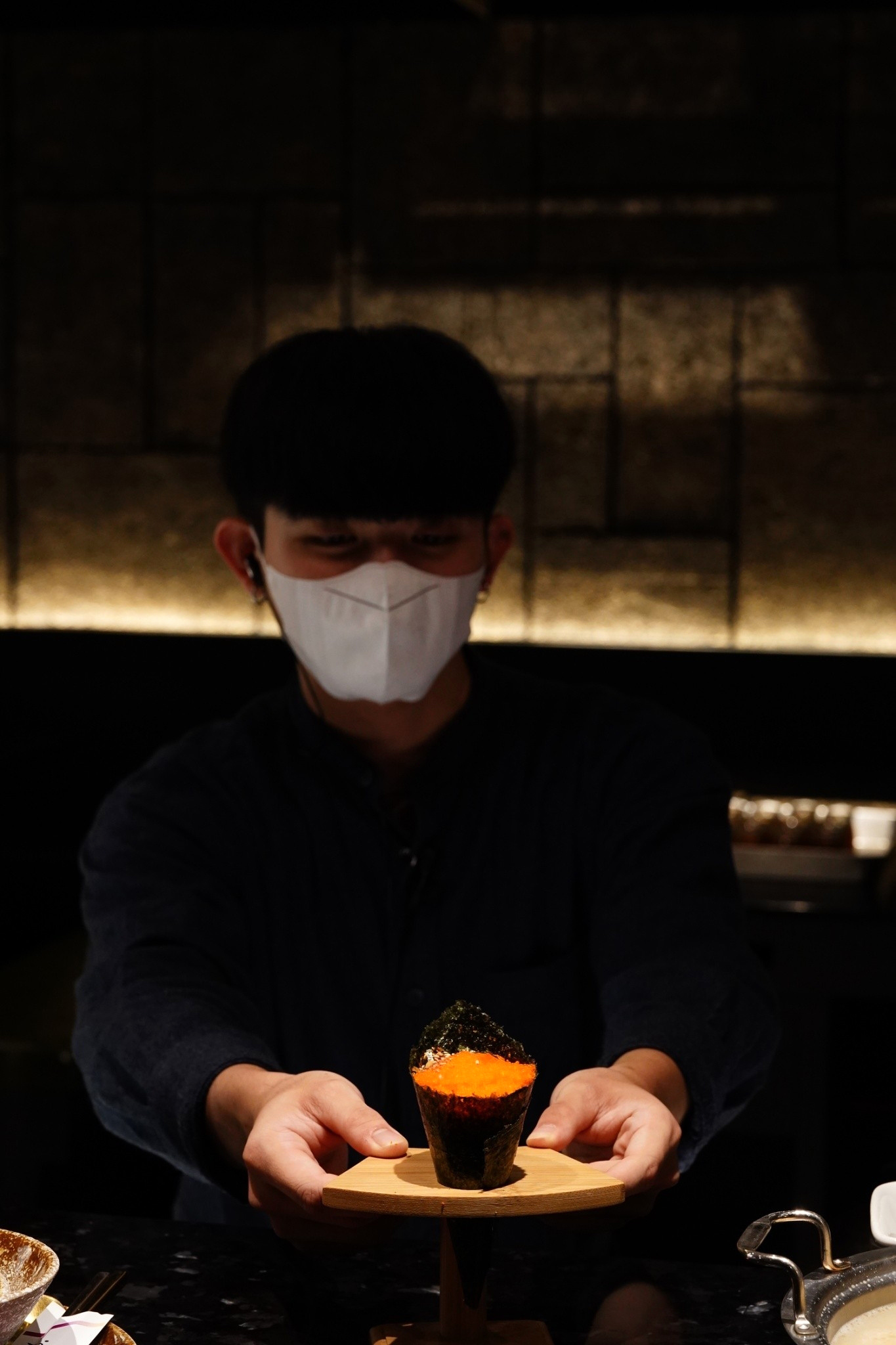 蝦味魚卵手捲