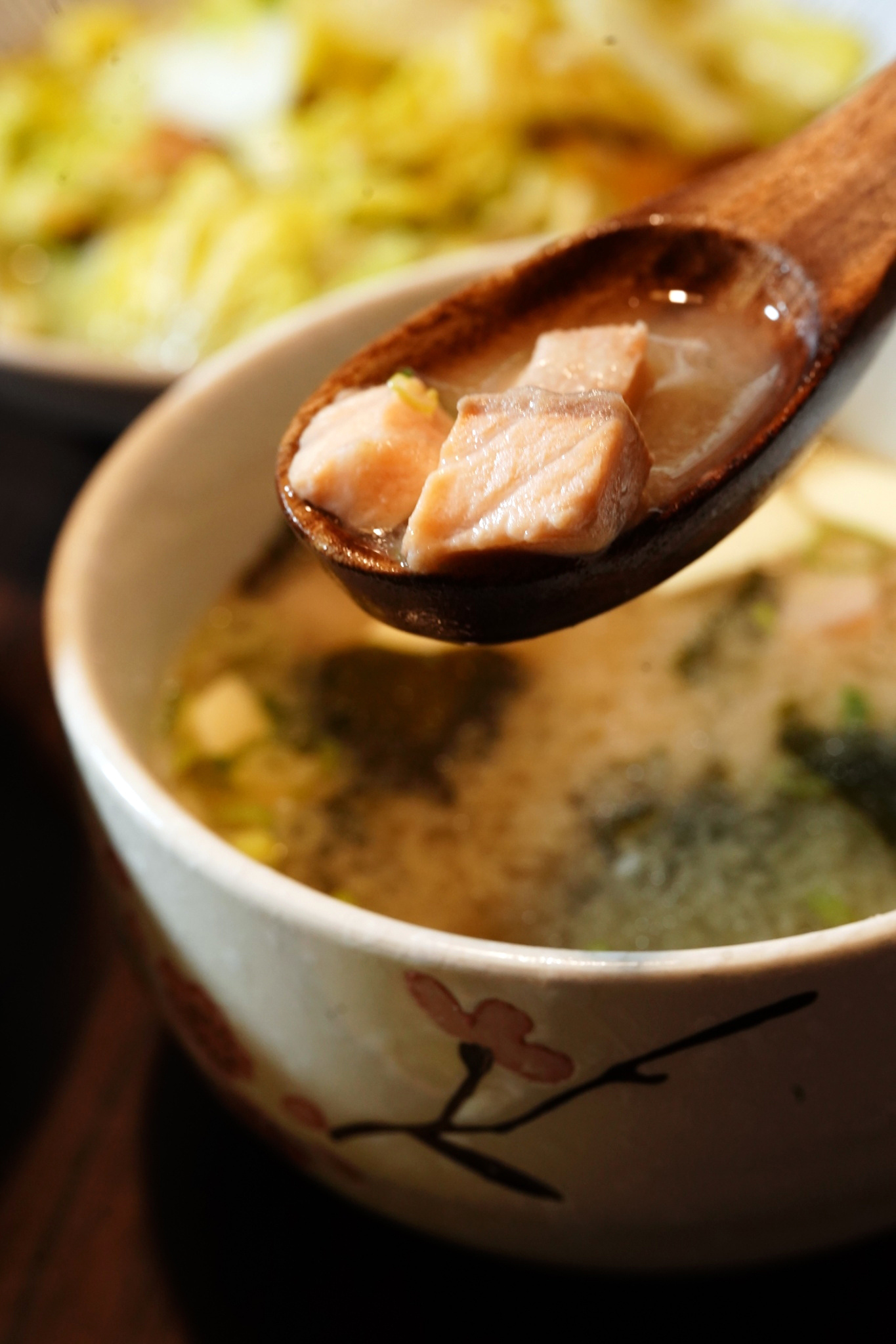 魚肉味噌湯