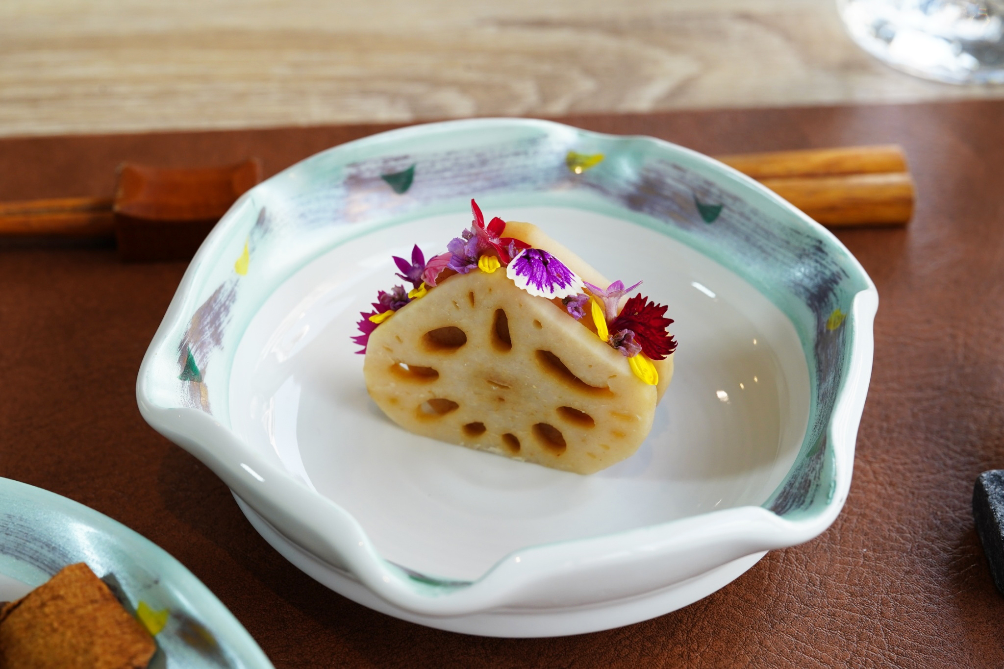發酵蓮藕夾醋溜土豆泥