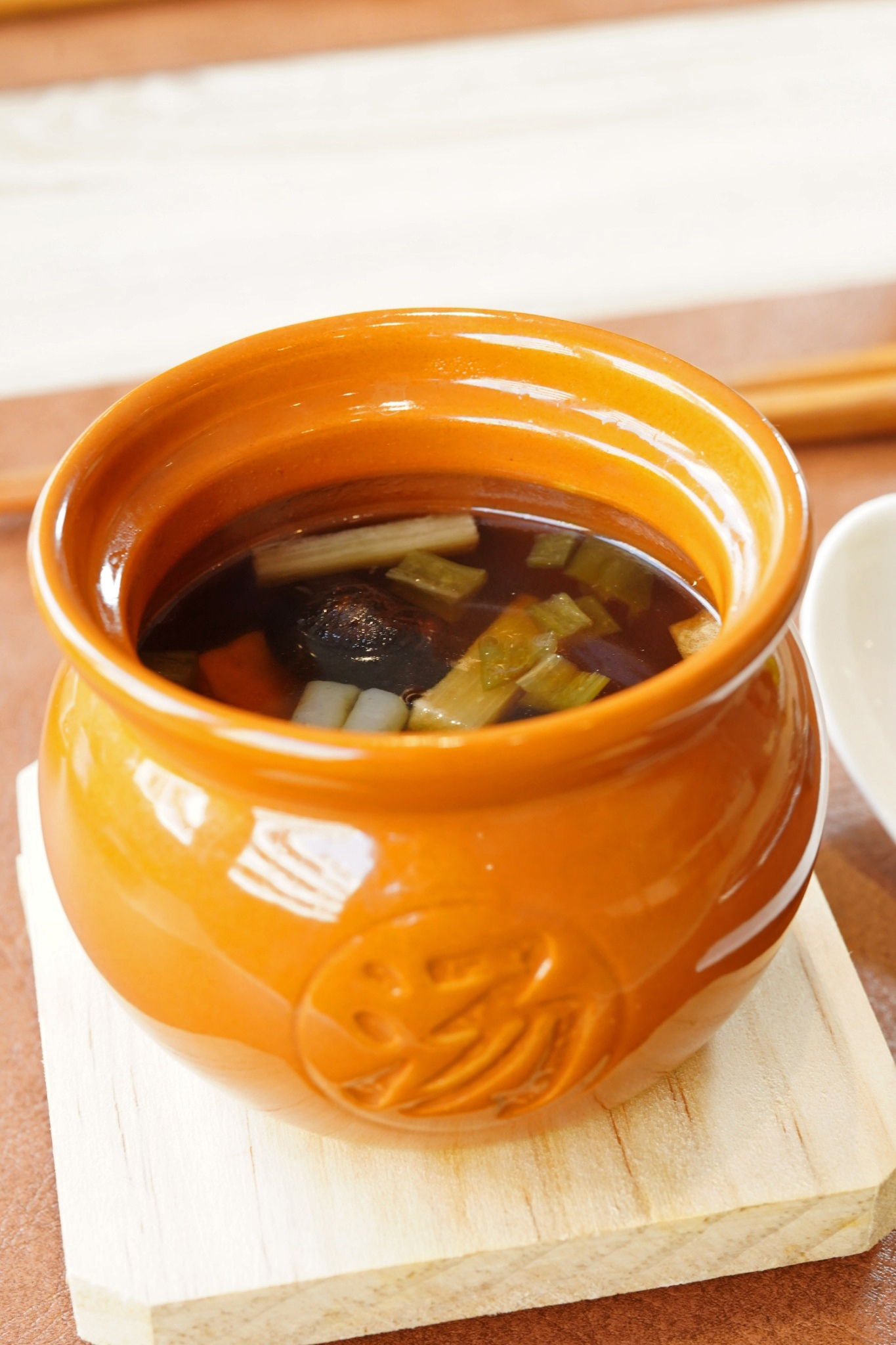 台式剝皮辣椒湯