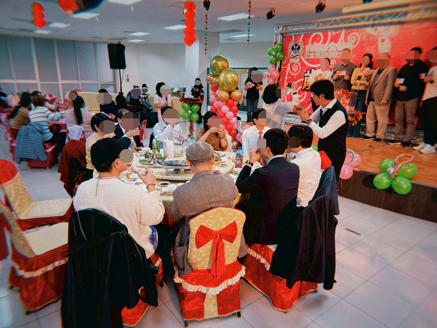 小泉師過來敬酒