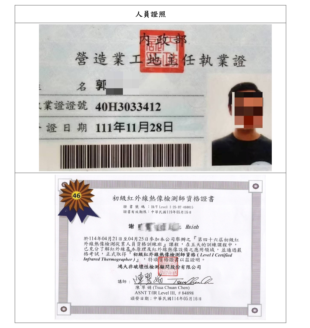 技師準備進行檢測