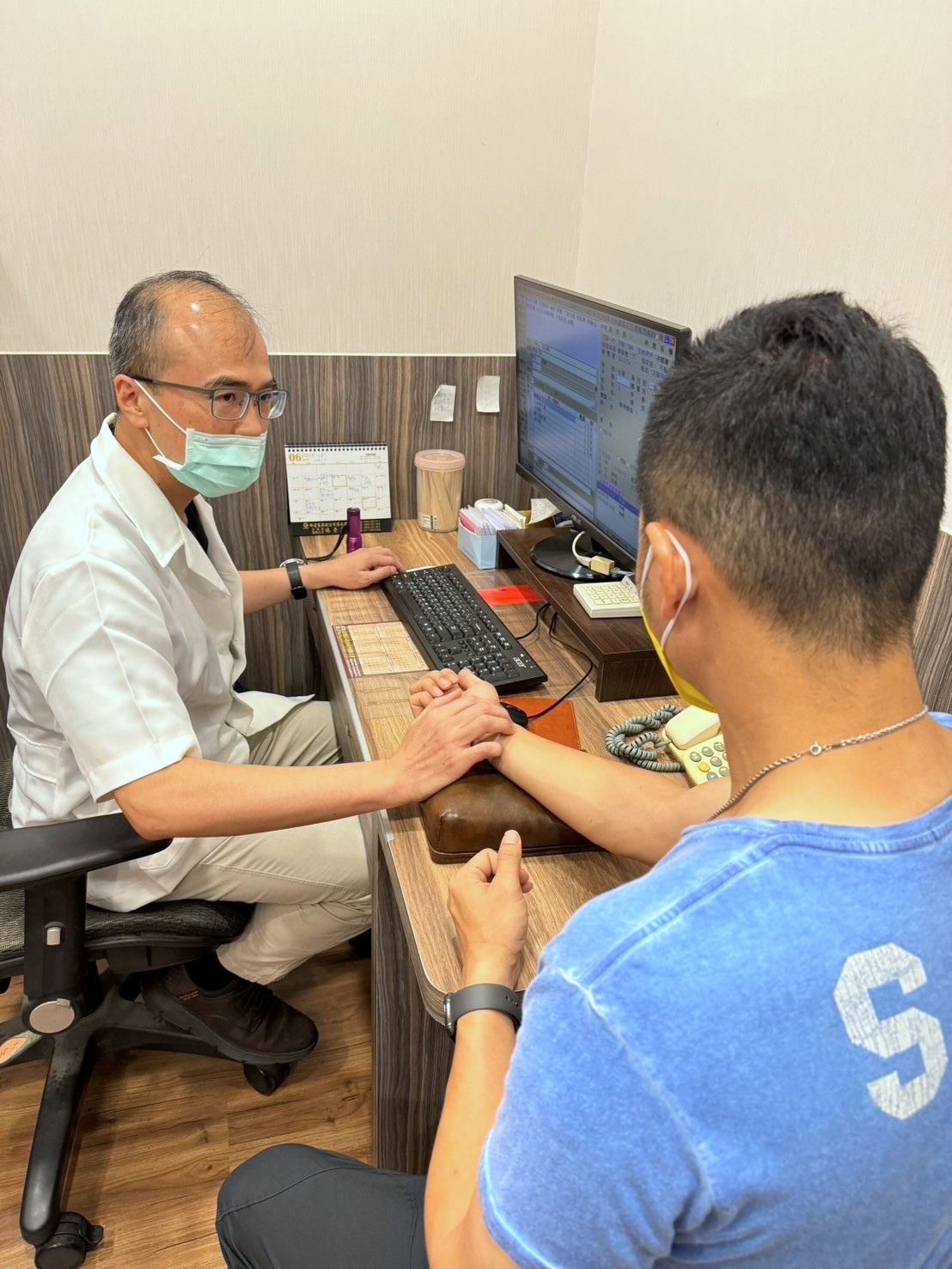 台南減重門診推薦｜健恩中醫埋線過程實拍