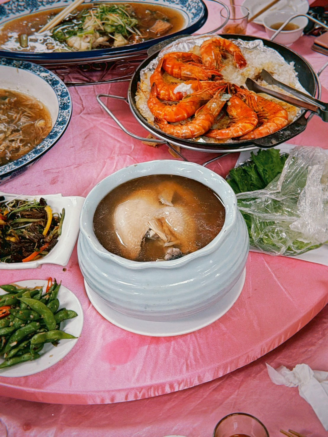 鮑魚人蔘糯米雞