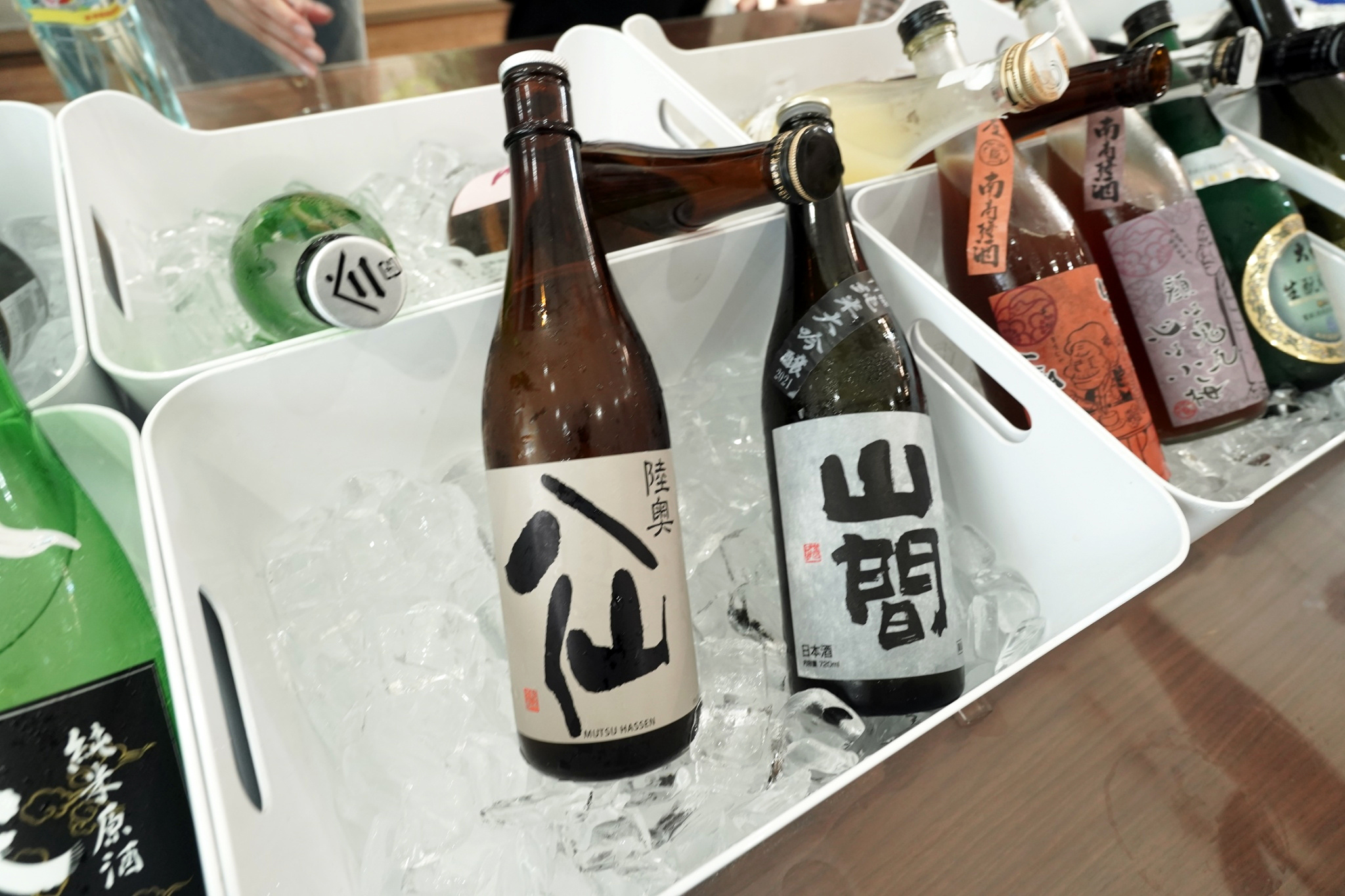 當晚的清酒酒單