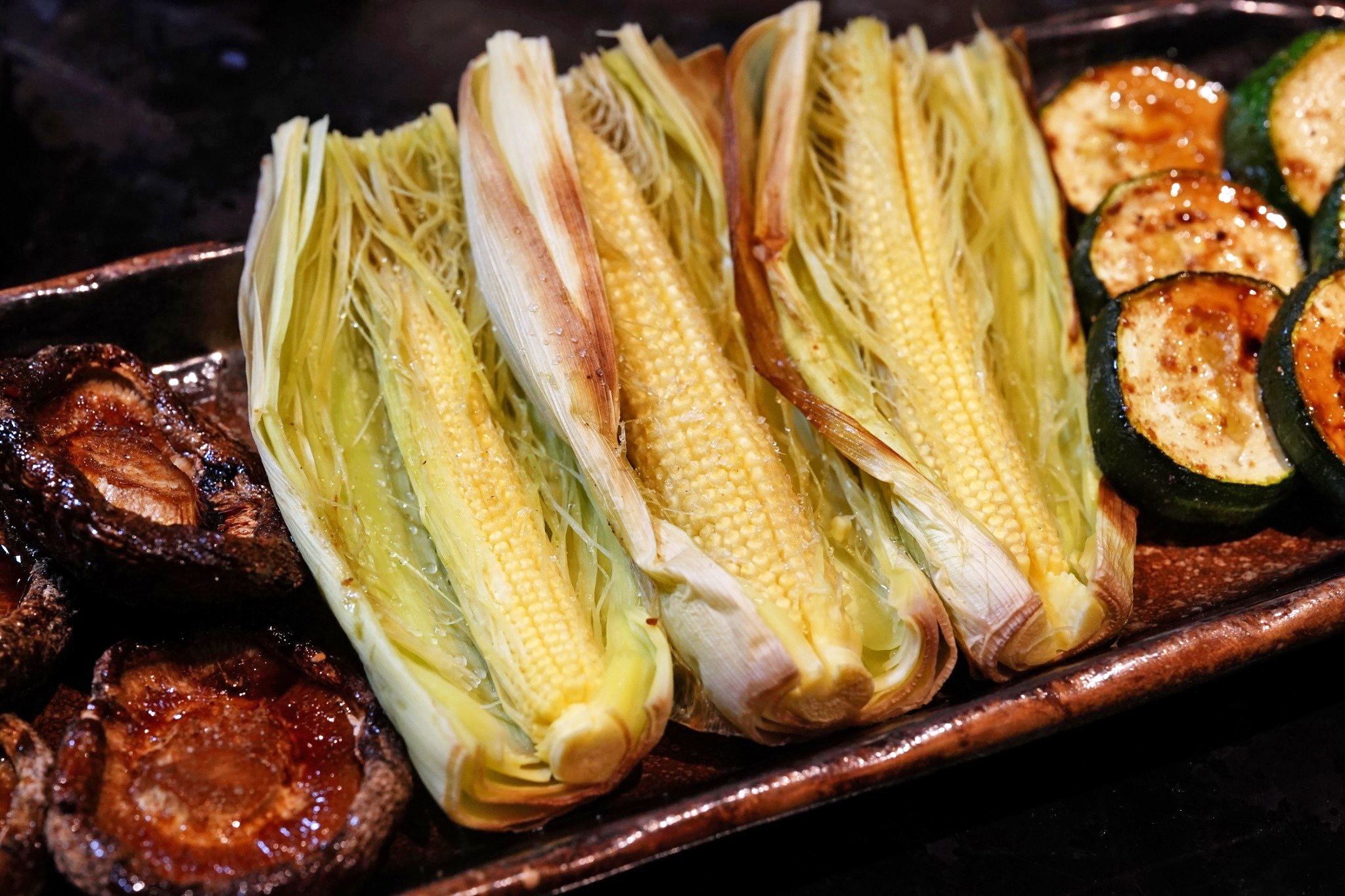 保留原汁的烤蔬菜