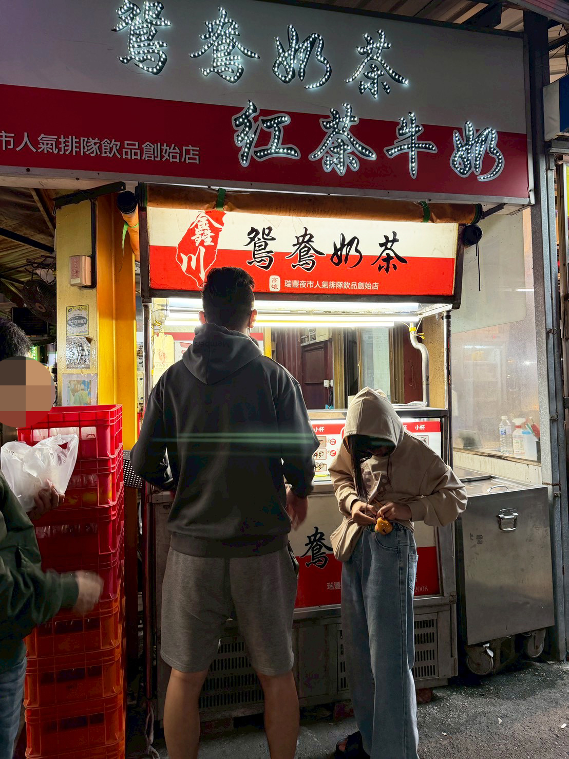 夜市裡的攤位