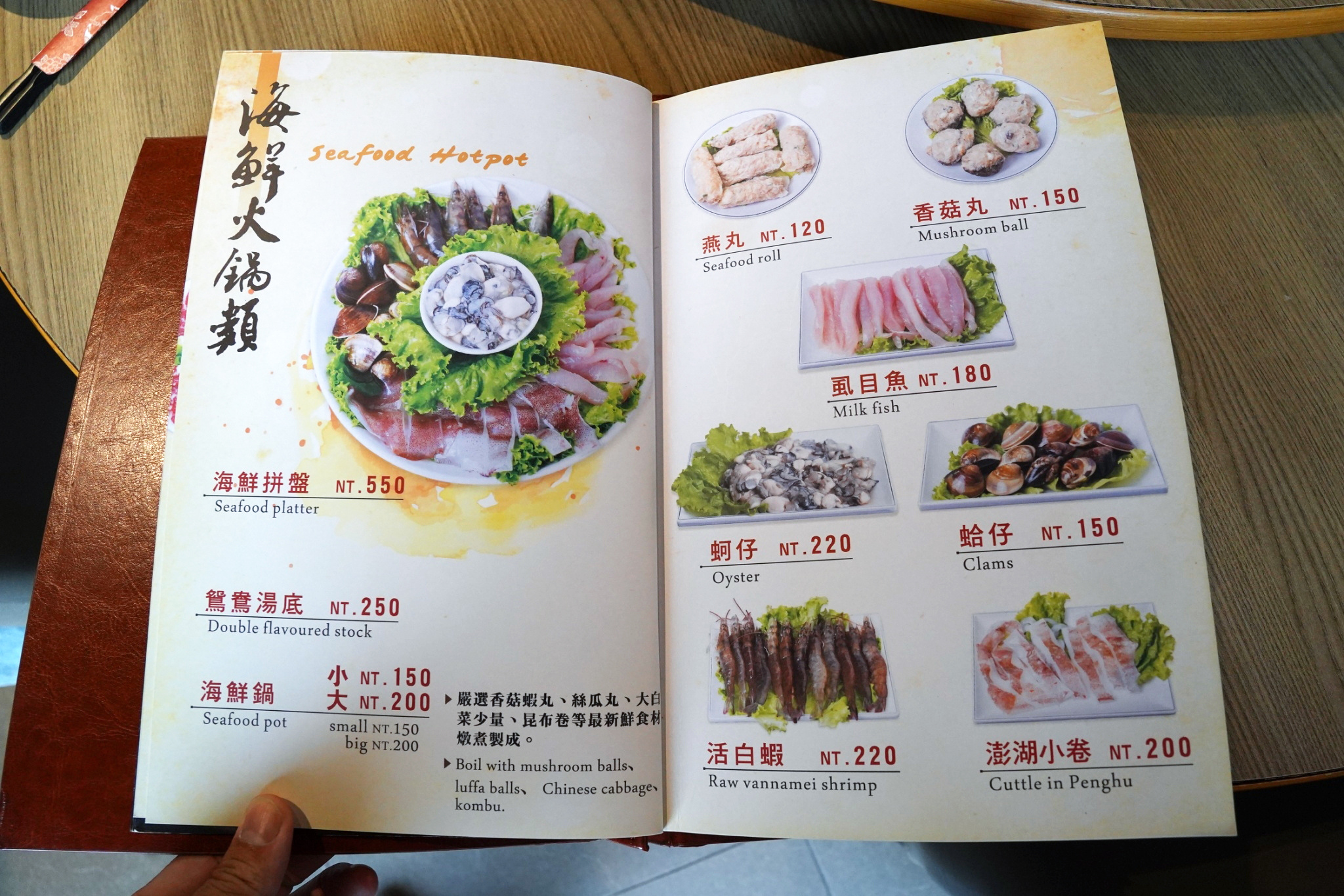 菜單價格