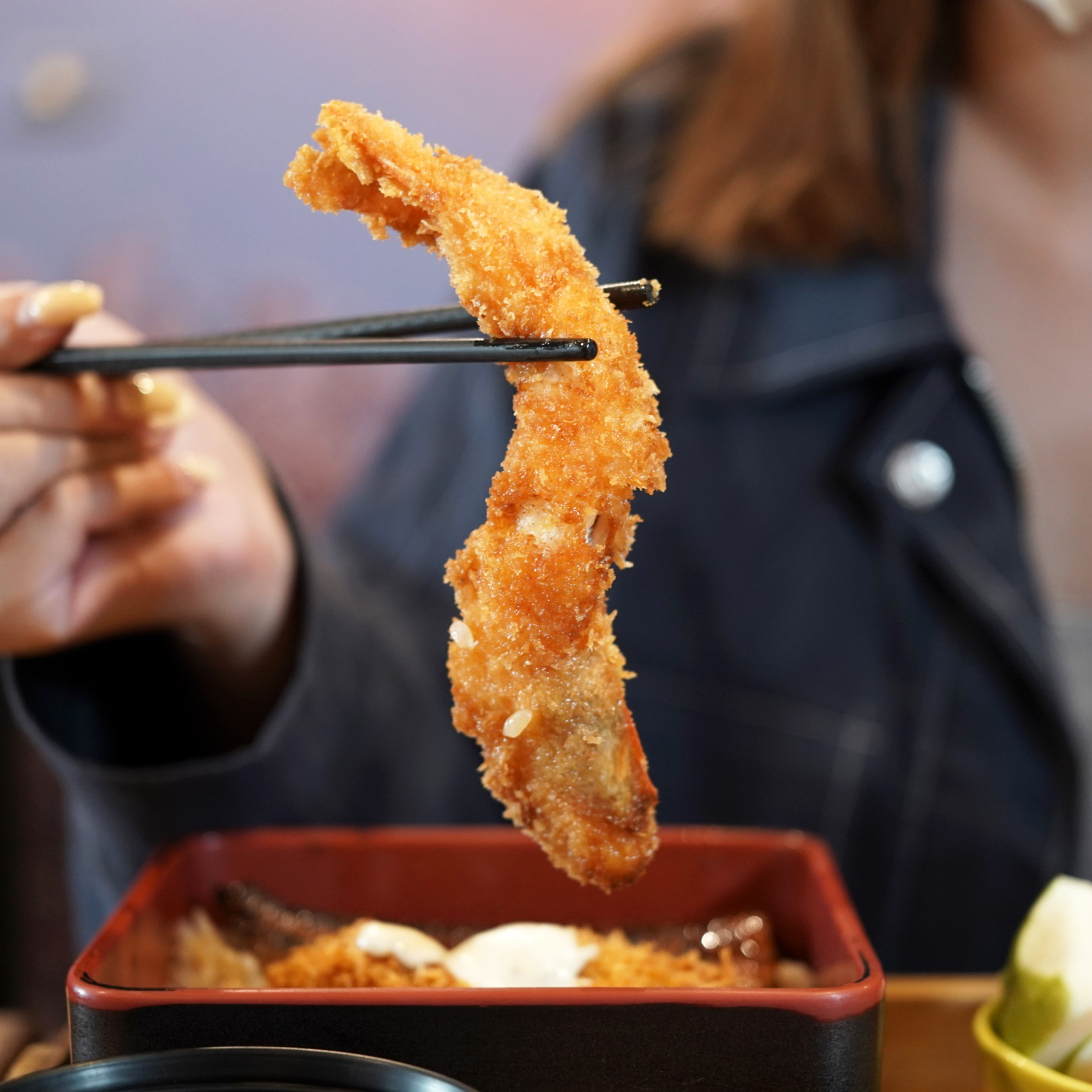 酥脆的炸大蝦