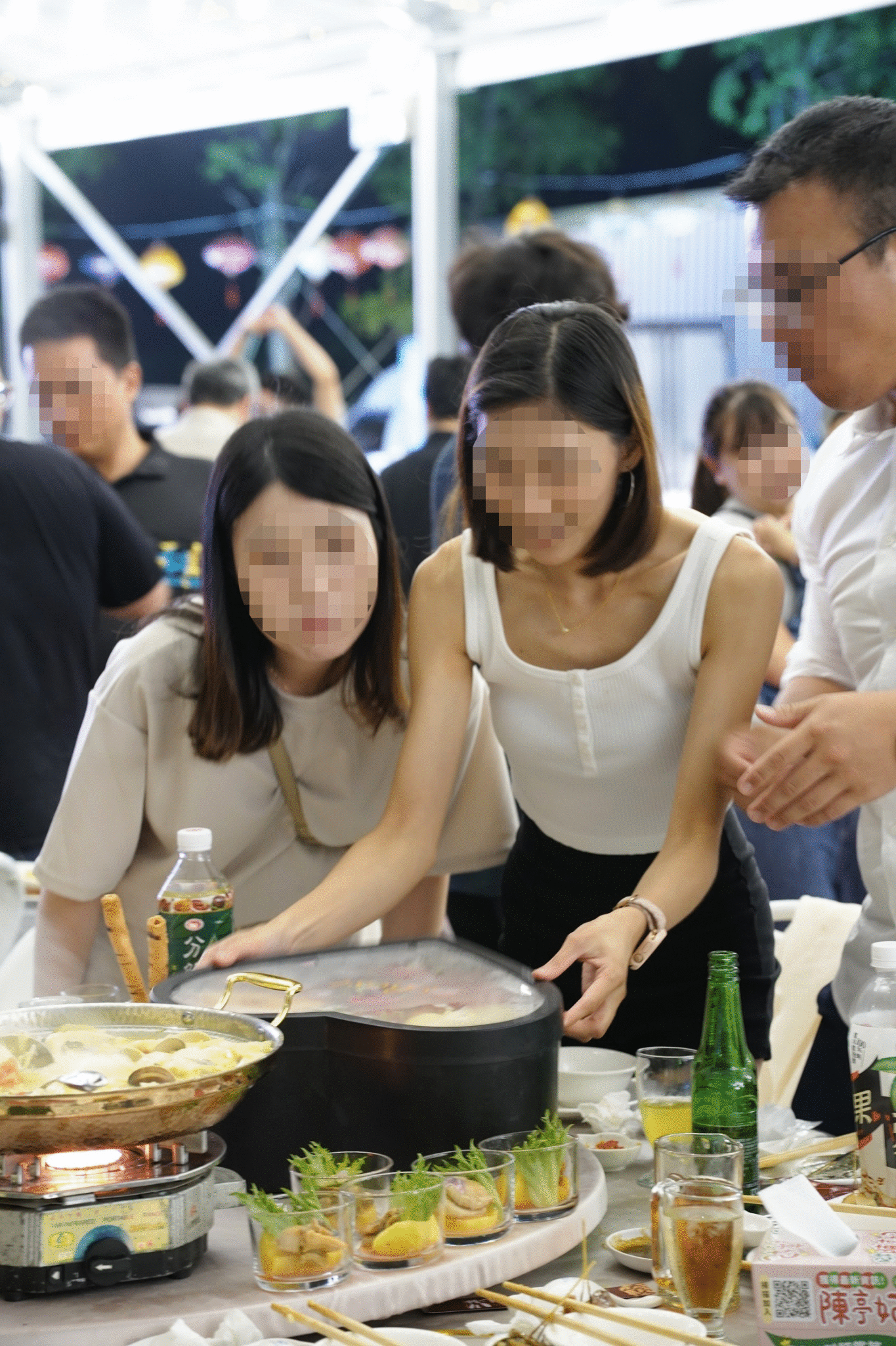 心型禮盒打開的瞬間