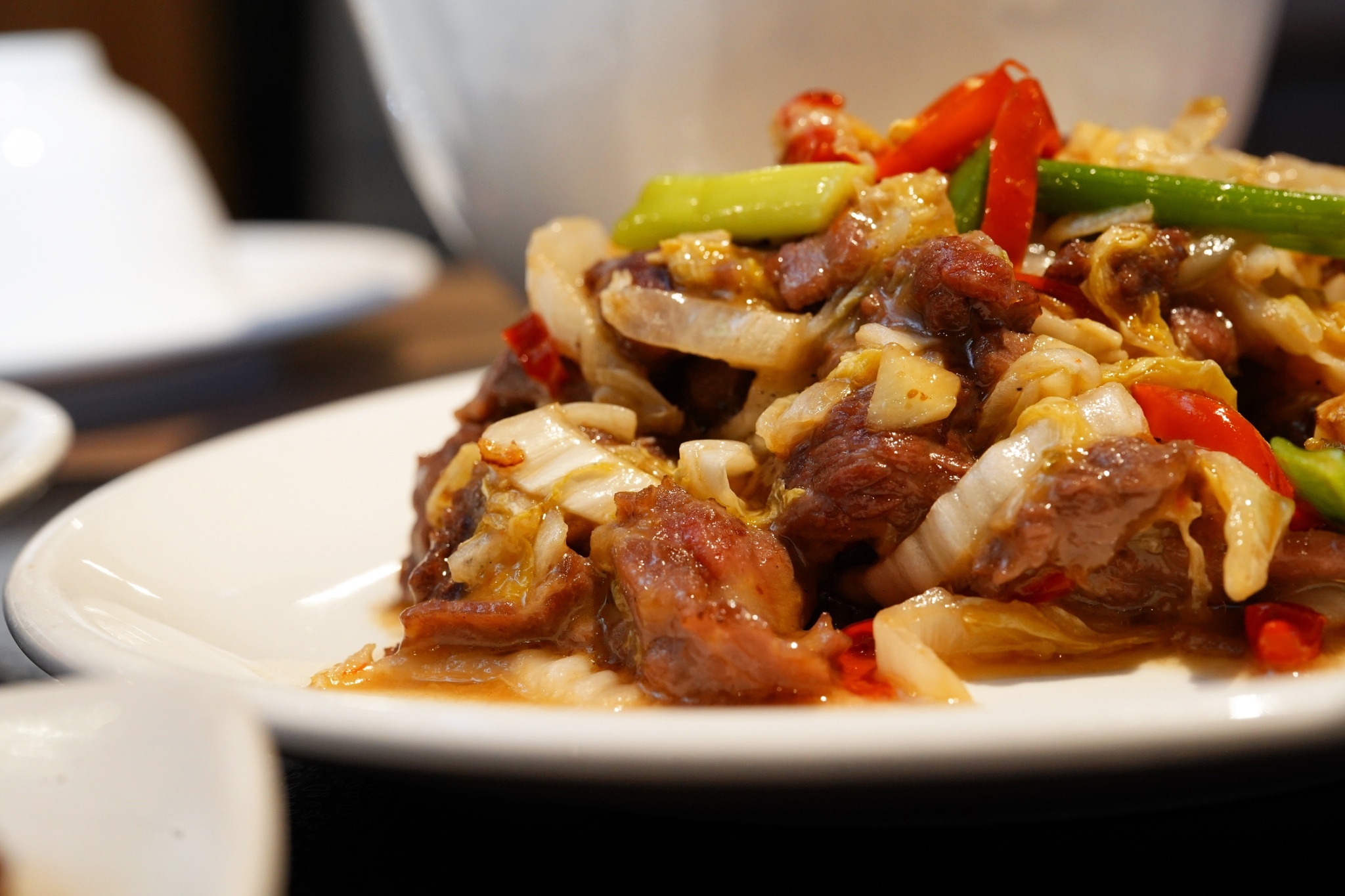 酸白菜與牛肉