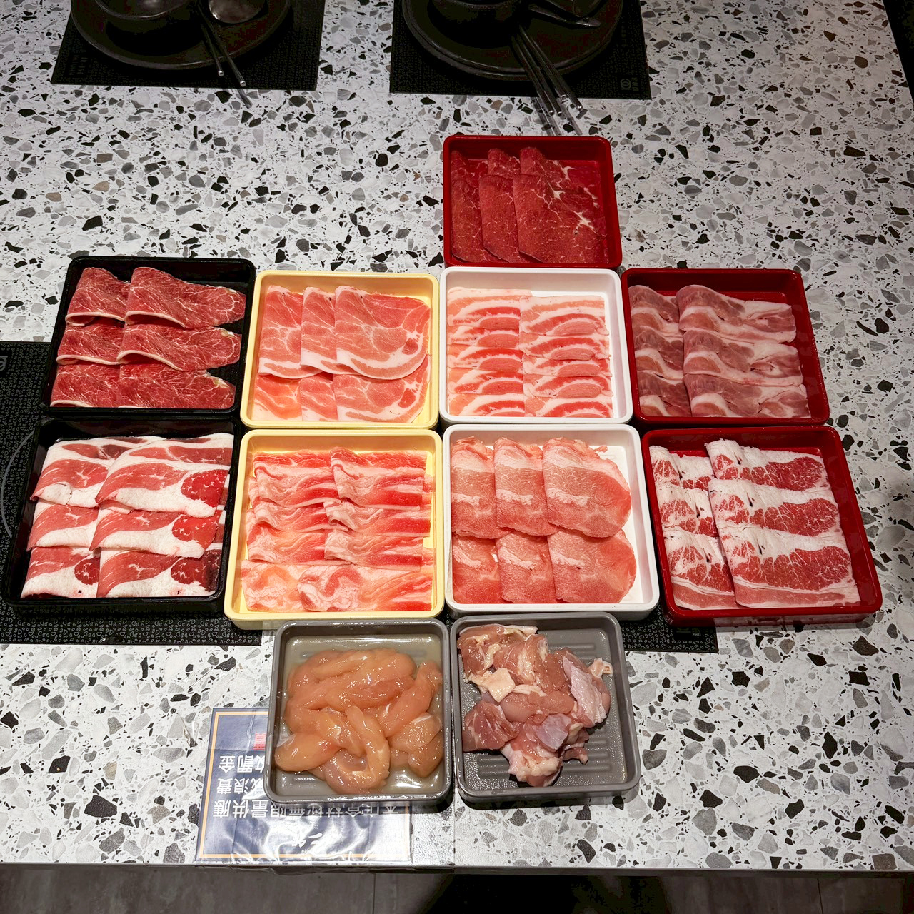 吃到飽的肉品選擇