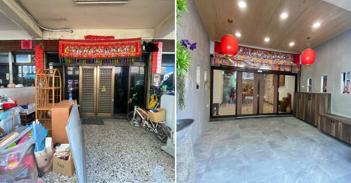 台南老屋翻新推薦|神明廳局部翻修實例分享|德恩室內設計專業團隊
