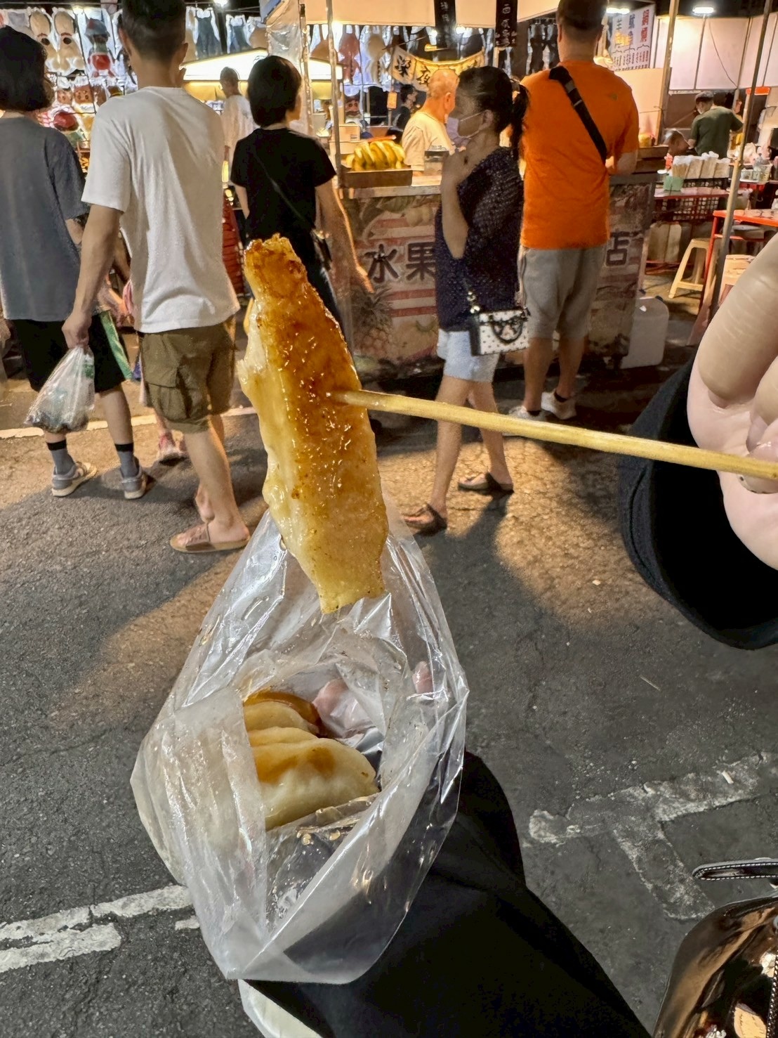 裝好的煎餃