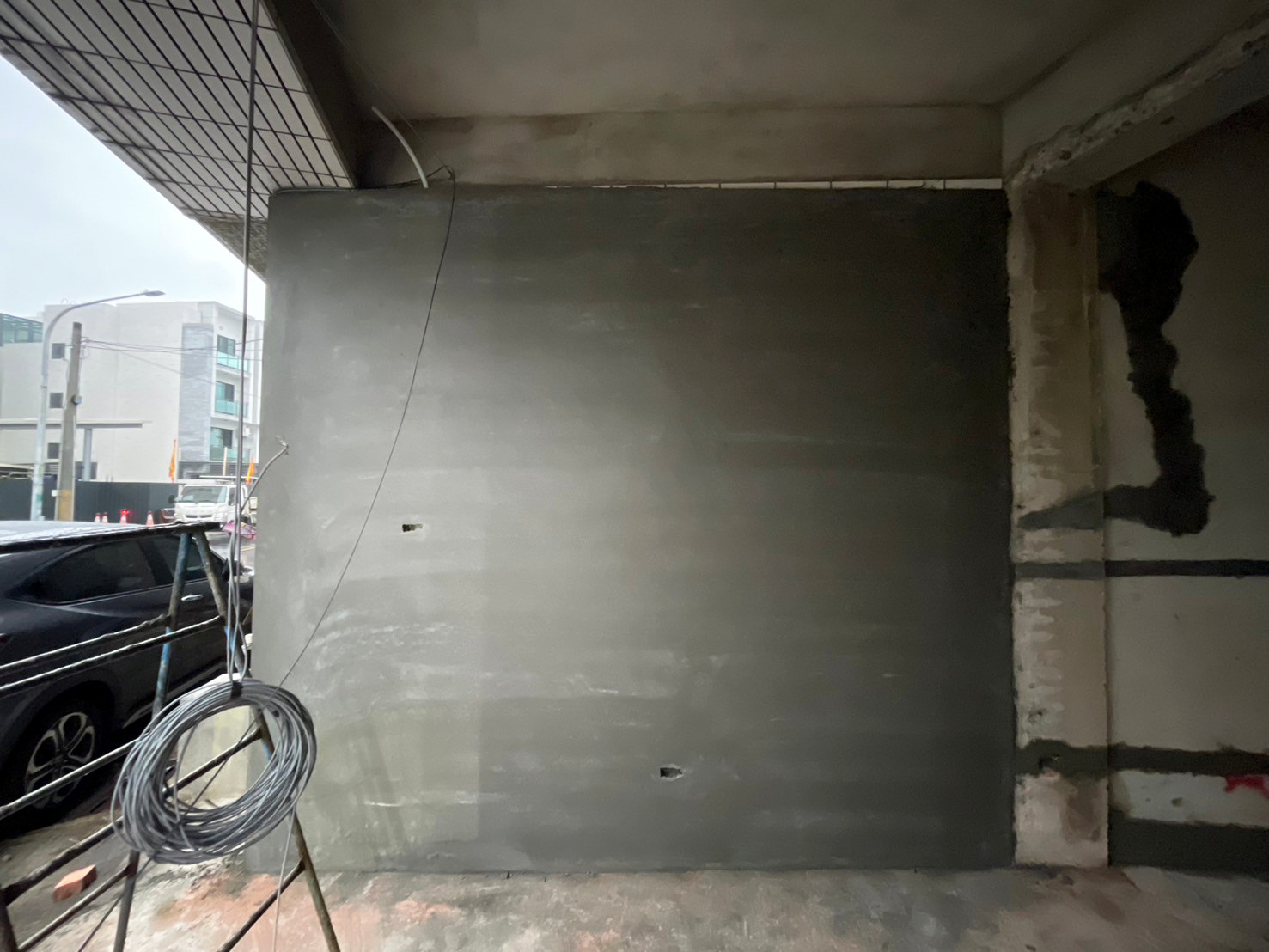 室內泥作進度