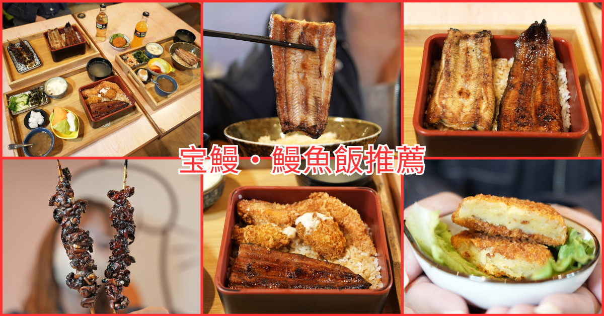 宝鰻鰻魚飯台南民權店|每日現殺活鰻|關東醬燒濃郁vs關西白燒鮮甜